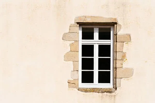 pose fenetre blanche